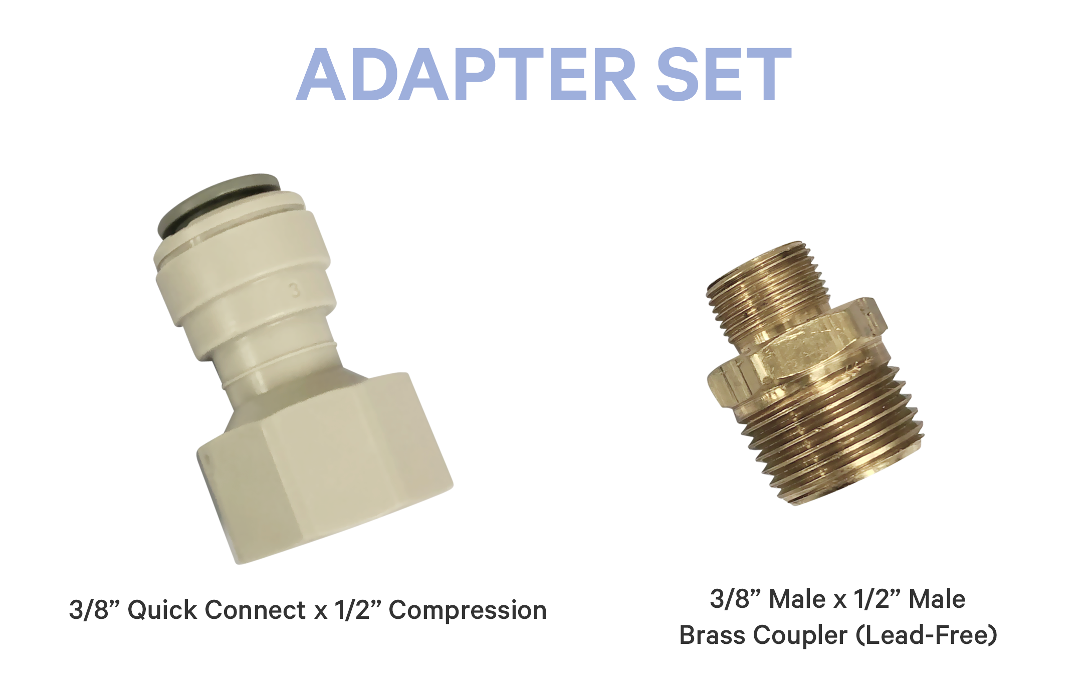 Adapter Set (Includes 2 Adapters)